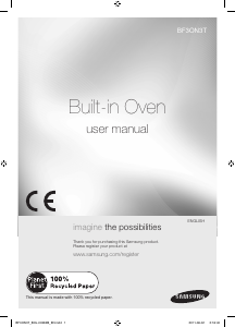 Bruksanvisning Samsung PKG100/BOL Ugn