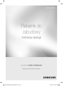 Instrukcja Samsung NV70H5587BB/EO Piekarnik