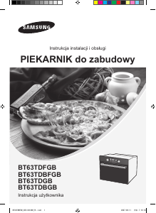 Instrukcja Samsung BT63TDBFGB Piekarnik