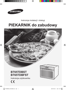 Instrukcja Samsung BT65TDBFST Piekarnik