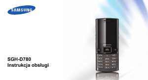 Instrukcja Samsung SGH-D780 Telefon komórkowy