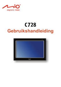 Handleiding Mio C728 Navigatiesysteem