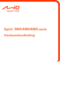 Handleiding Mio Spirit 486 Navigatiesysteem