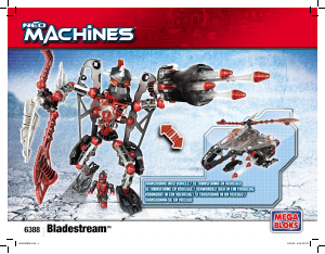 Bruksanvisning Mega Bloks set 6388 Neo Machines Bladestream