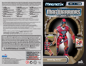 Manuál Mega Bloks set 9082 Mag Warriors Shekchai