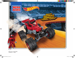 Handleiding Mega Bloks set 91778 Hot Wheels Dune it Up