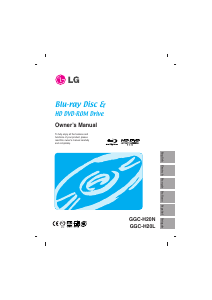 Bruksanvisning LG GGC-H20L Blu-ray spelare