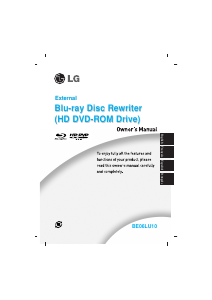Manual LG BE06LU10 Blu-ray Player