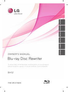 Handleiding LG BH12LS38 Blu-ray speler
