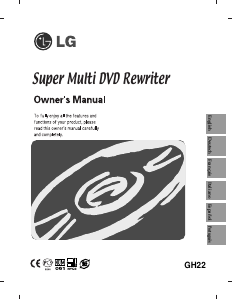 Manual LG GH22NP21 DVD Player