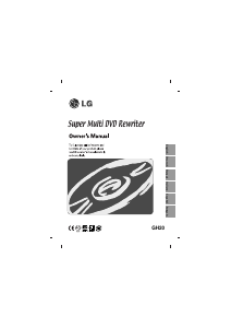 Bruksanvisning LG GH20NS15 DVD spelare