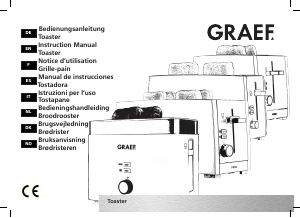 Handleiding Graef TO 62 Broodrooster