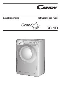 Manuale Candy GC 1081D3-01 Lavatrice