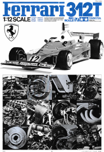 Manual Tamiya set 12019 Cars Ferrari 312T