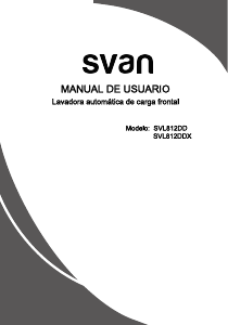 Manual Svan SVL812DDX Washing Machine