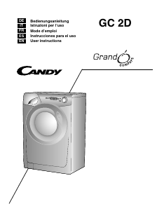 Manuale Candy GC 1062D1/1-S Lavatrice