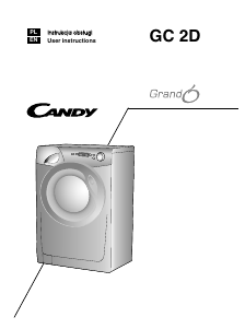 Handleiding Candy GC 1072D2/1-S Wasmachine
