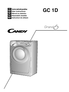 Manual Candy GC 1081D1-S Washing Machine