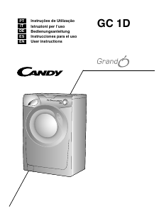 Manual Candy GC 1261D1/1-S Washing Machine