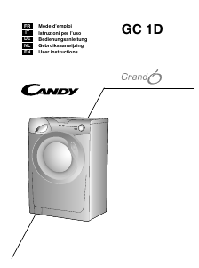 Manual Candy GC 1291D2/1-S Washing Machine