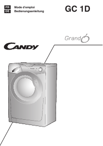 Mode d’emploi Candy GC 1471D1-S Lave-linge