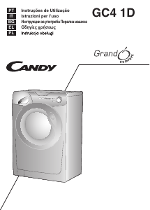 Manuale Candy GC4 1061D1/2-S Lavatrice