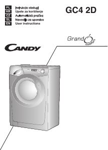 Manual Candy GC4 1062D3-S Washing Machine