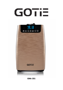 Bruksanvisning GOTIE GNA-351 Luftfuktare