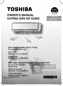 Handleiding Toshiba RAS-H13S3AV-V Airconditioner