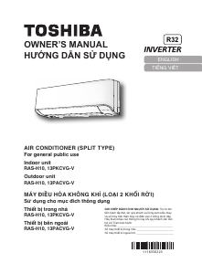 Handleiding Toshiba RAS-H10PKCVG-V Airconditioner