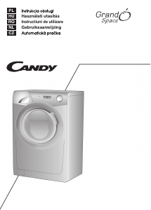 Manuál Candy GS 1282D 3/1 Pračka