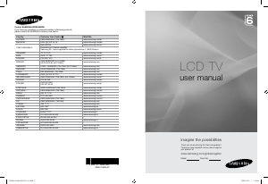 Bruksanvisning Samsung LE40A686M1F LCD TV