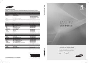 Instrukcja Samsung LE40C750R2W Telewizor LCD