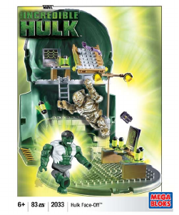Handleiding Mega Bloks set 2033 Marvel Hulk face-off