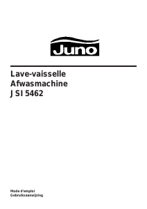 Mode d’emploi Juno JSI5462B Lave-vaisselle