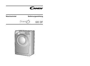 Bedienungsanleitung Candy GO 148DF-84 Waschmaschine