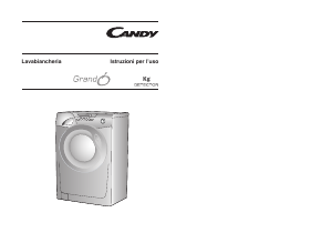 Manuale Candy GO 1472DE-01 Lavatrice