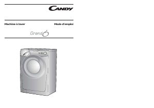 Mode d’emploi Candy GO F137-47 Lave-linge