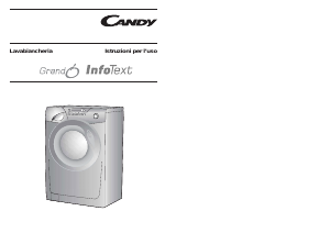 Manuale Candy GO 146 H TXT-01 Lavatrice