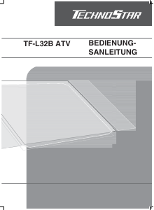 Bruksanvisning TechnoStar TF-L32B ATV LCD TV