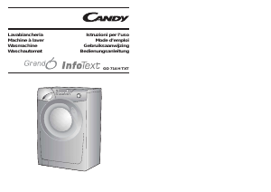 Handleiding Candy GO 714 H TXT-07S Wasmachine