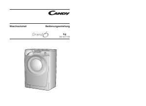 Bedienungsanleitung Candy GO 1682DE/1-84 Waschmaschine