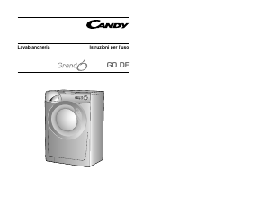Manuale Candy GO 106DF/L-01 Lavatrice