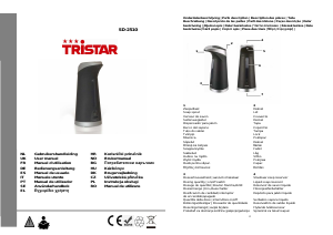 Instrukcja Tristar SD-2510 Dozownik do mydła