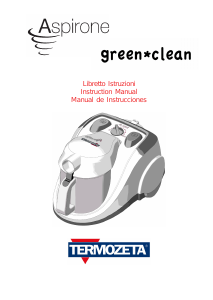 Bruksanvisning Termozeta Aspirone Dammsugare