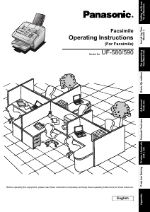 Handleiding Panasonic UF-590 Faxapparaat