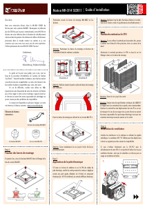 Mode d’emploi Noctua NH-D14 SE2011 Refroidisseur de CPU