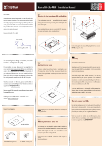 Bruksanvisning Noctua NH-L9a-AM4 CPU kylare