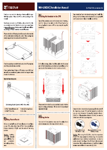 Manual Noctua NH-U9DX CPU Cooler