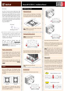 Manual Noctua NH-U12DX i4 CPU Cooler